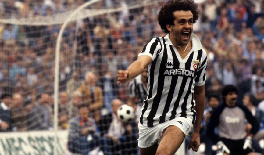 Michel Platini à la Juventus